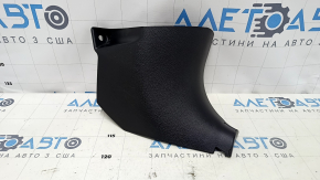 Ornamentare stâlp dreapta jos față Lexus ES300h ES350 13-18 negru, zgârieturi
