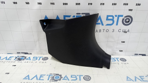Ornamentare stâlp dreapta jos față Lexus ES300h ES350 13-18 negru, zgârieturi