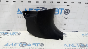 Ornamentare stâlp dreapta jos față Lexus ES300h ES350 13-18 negru, zgârieturi