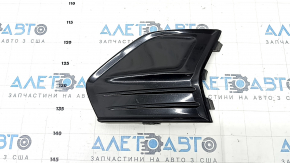 Заглушка ПТФ левая Ford Fusion mk5 19-20 глянец, песок
