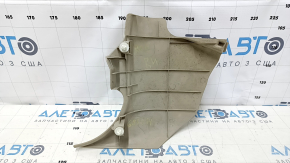 Накладка передней стойки нижняя правая Lexus RX300 RX330 RX350 RX400h 04-08 бежевая, царапина