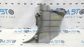Накладка передней стойки нижняя правая Lexus RX300 RX330 RX350 RX400h 04-08 серая, царапины