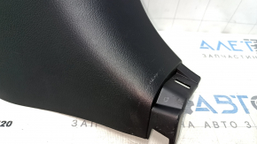 Ornamentare stâlp dreapta jos față Lexus RX350 RX450h 10-15 negru, zgârieturi