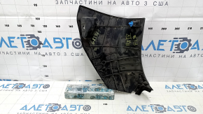 Накладка передней стойки нижняя левая Lexus RX350 RX450h 16-22 черная, царапины