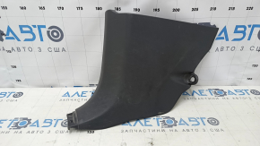 Decorație stâlp stânga jos față Lexus GX470 03-09 gri închis, zgârieturi