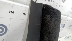 Decorație stâlp stânga jos față Lexus LS460 LS600h 07-12 negru, zgârieturi