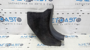 Накладка передней стойки нижняя правая Lexus LS460 LS600h 07-17 черная, царапины, потерта