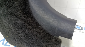 Накладка передней стойки нижняя правая Lexus LS460 LS600h 07-17 черная, царапины, потерта