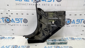 Накладка передней стойки нижняя правая Lexus LS460 LS600h 07-17 черная, царапины, потерта