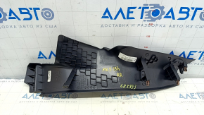 Decorație stâlp spate dreapta jos Ford Fusion mk5 17-20 negru, zgârieturi