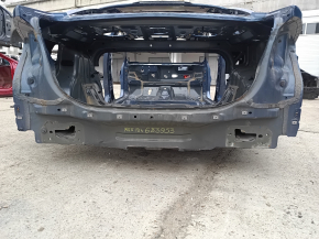 Задняя панель Ford Fusion mk5 13-20 на кузове, синяя