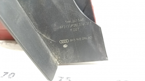 Фонарь внешний крыло правый Audi A4 B8 13-16 рест седан LED, разбито стекло, сломана накладка