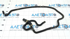Патрубок охлаждения обратка бачок-радиатор Honda Civic X FC 16-21 5 частей