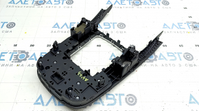 Накладка шифтера Audi A4 B8 13-16 рест, без кнопки start/stop, с управлением медии, МКПП,