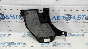 Ornamentare stâlp stânga jos față Kia Optima 11-15 negru, zgârieturi