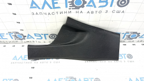 Накладка порога задняя левая Ford Fusion mk5 17-20 черная, потерта