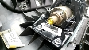 Торпедо передняя панель с AIRBAG Audi A4 B8 13-16 рест, черная, с накладками, царапины
