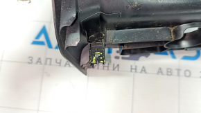 Накладка центральной консоли задняя Ford Fusion mk5 17-20 черная, под воздуховоды, царапины, надломаны крепления