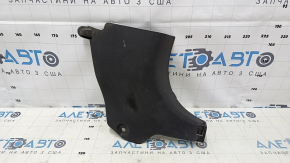 Decorație stâlp dreapta jos față Hyundai Azera 12-17 negru, zgârieturi, uzat
