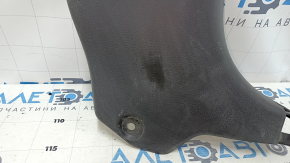 Decorație stâlp dreapta jos față Hyundai Azera 12-17 negru, zgârieturi, uzat
