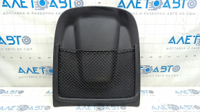 Накладка пассажирского сидения задняя Audi A4 B8 13-16 рест, черная, царапина