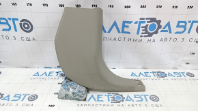 Decorație stâlp din dreapta jos față Ford Focus mk3 11-18 gri, curățabilă, uzată