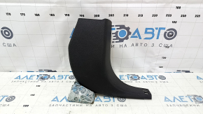 Decorație stâlp din față dreapta jos Ford Focus mk3 11-18 negru, zgârieturi