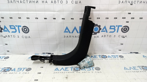 Накладка передней стойки нижняя левая Ford Fusion mk5 13-16 черная, царапины, потертости