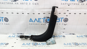 Накладка передней стойки нижняя левая Ford Fusion mk5 13-16 черная, царапины, потертости