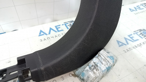 Decorație stâlp stânga jos față Ford Fusion mk5 13-20 negru, zgârieturi