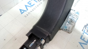 Decorație stâlp stânga jos față Ford Fusion mk5 13-20 negru, zgârieturi