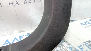 Decorație stâlp stânga jos față Ford Fusion mk5 13-20 negru, zgârieturi