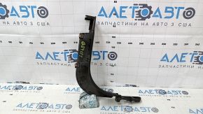 Decorație stâlp stânga jos față Ford Fusion mk5 13-20 negru, zgârieturi