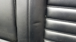 Задний ряд сидений 2 ряд Ford Fusion mk5 17-20 кожа черная, под химчистку, вмятина