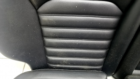 Задний ряд сидений 2 ряд Ford Fusion mk5 17-20 кожа черная, под химчистку, вмятина
