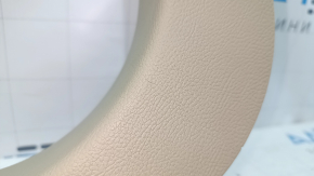 Накладка передней стойки нижняя левая Ford Fusion mk5 13-16 бежевая, царапины, потертости