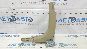 Накладка передней стойки нижняя левая Ford Fusion mk5 13-16 бежевая, царапины, под чистку