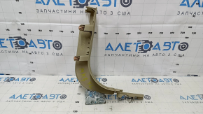 Накладка передней стойки нижняя левая Ford Fusion mk5 13-16 бежевая, царапины, под чистку