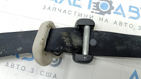 Водительский ремень безопасности Honda Civic X FC 16-21 черный, под химчистку