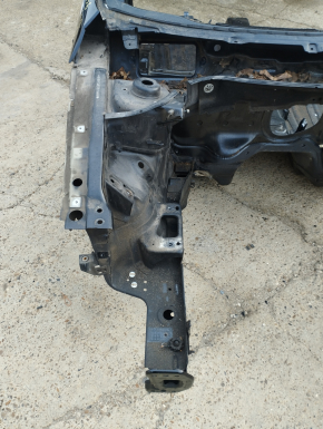 Четверть передняя правая VW CC 08-17 на кузове, черная, вмятины