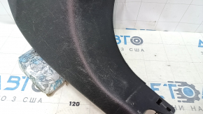Decorație stâlp dreapta jos față Ford Fiesta 11-19 neagră, zgârieturi