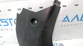 Decorație stâlp dreapta jos față Ford Fiesta 11-19 neagră, zgârieturi