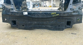 Задняя панель VW CC 08-17 2 части, черная, на кузове