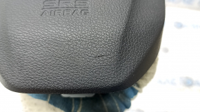 Подушка безопасности airbag в руль водительская Honda Civic X FC 16-21 черная, ржавый пиропатрон, царапина