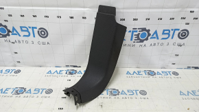 Decorație stâlp stânga jos față Ford Flex 09-19 gri, zgârieturi