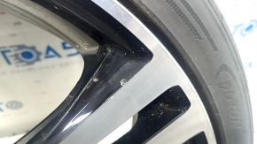 Комплект дисков R20*8.5J 5*108 4шт Ford Fusion mk5 13-20, 245/35, 6мм, Durun, Pirelli, бордюрка, надрывы