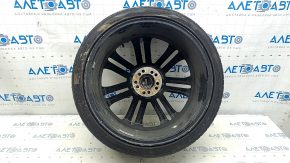 Комплект дисков R20*8.5J 5*108 4шт Ford Fusion mk5 13-20, 245/35, 6мм, Durun, Pirelli, бордюрка, надрывы