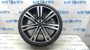 Комплект дисков R20*8.5J 5*108 4шт Ford Fusion mk5 13-20, 245/35, 6мм, Durun, Pirelli, бордюрка, надрывы