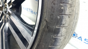 Комплект дисков R20*8.5J 5*108 4шт Ford Fusion mk5 13-20, 245/35, 6мм, Durun, Pirelli, бордюрка, надрывы
