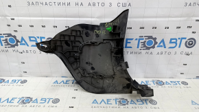 Накладка передней стойки левая нижняя Mazda CX-9 16-23 черная, царапины, потертости